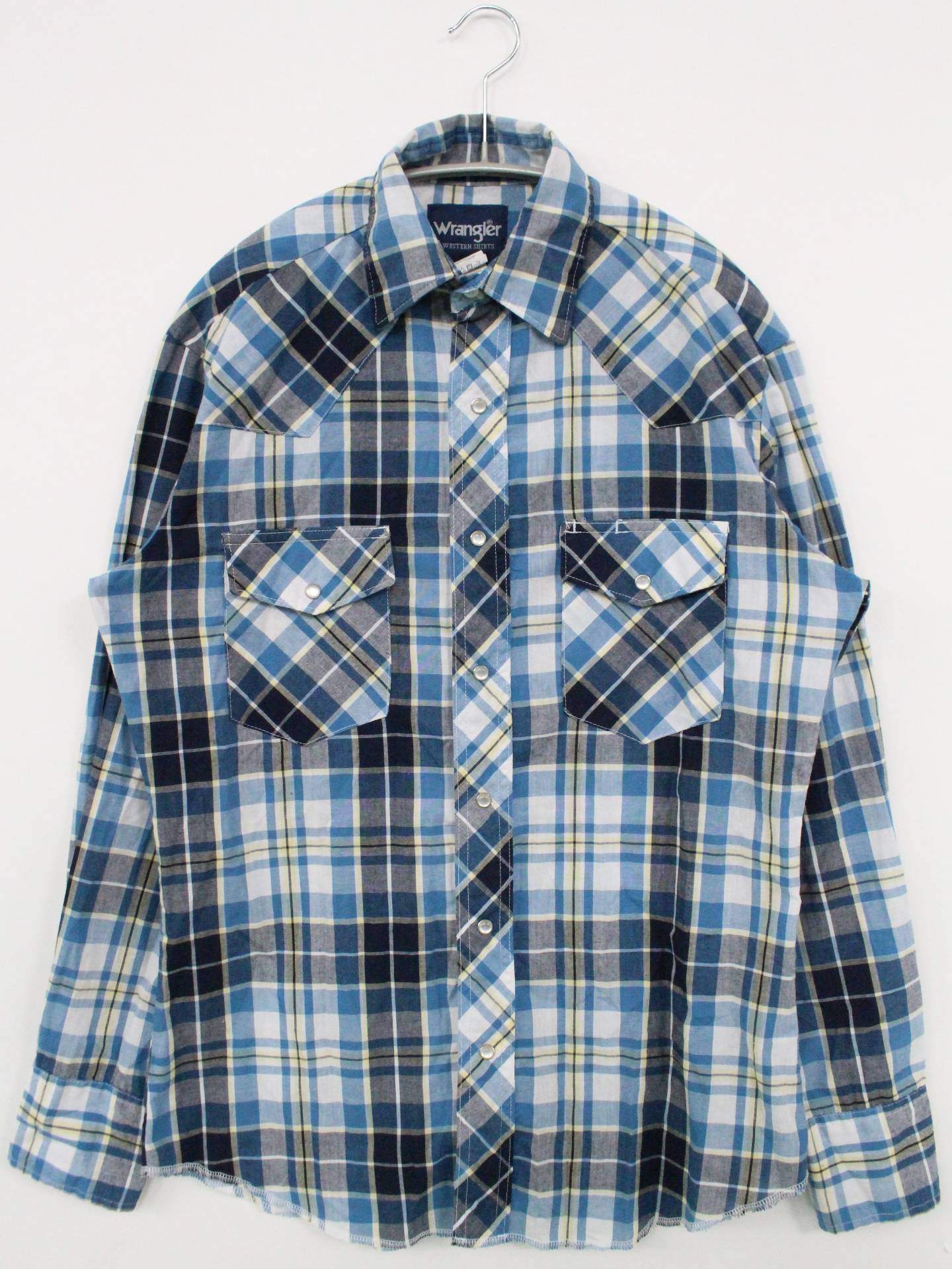 Wrangler/ラングラー/シャツ/ブラウス/トップス/ブルー/S