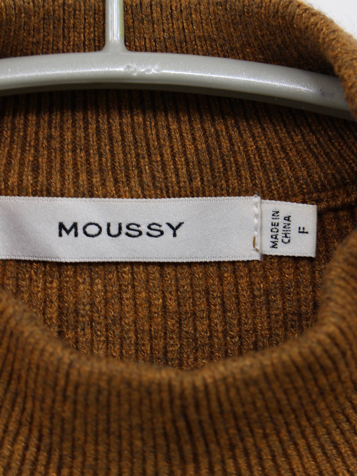 MOUSSY/マウジー/ニット/セーター/トップス/ブラウン/F