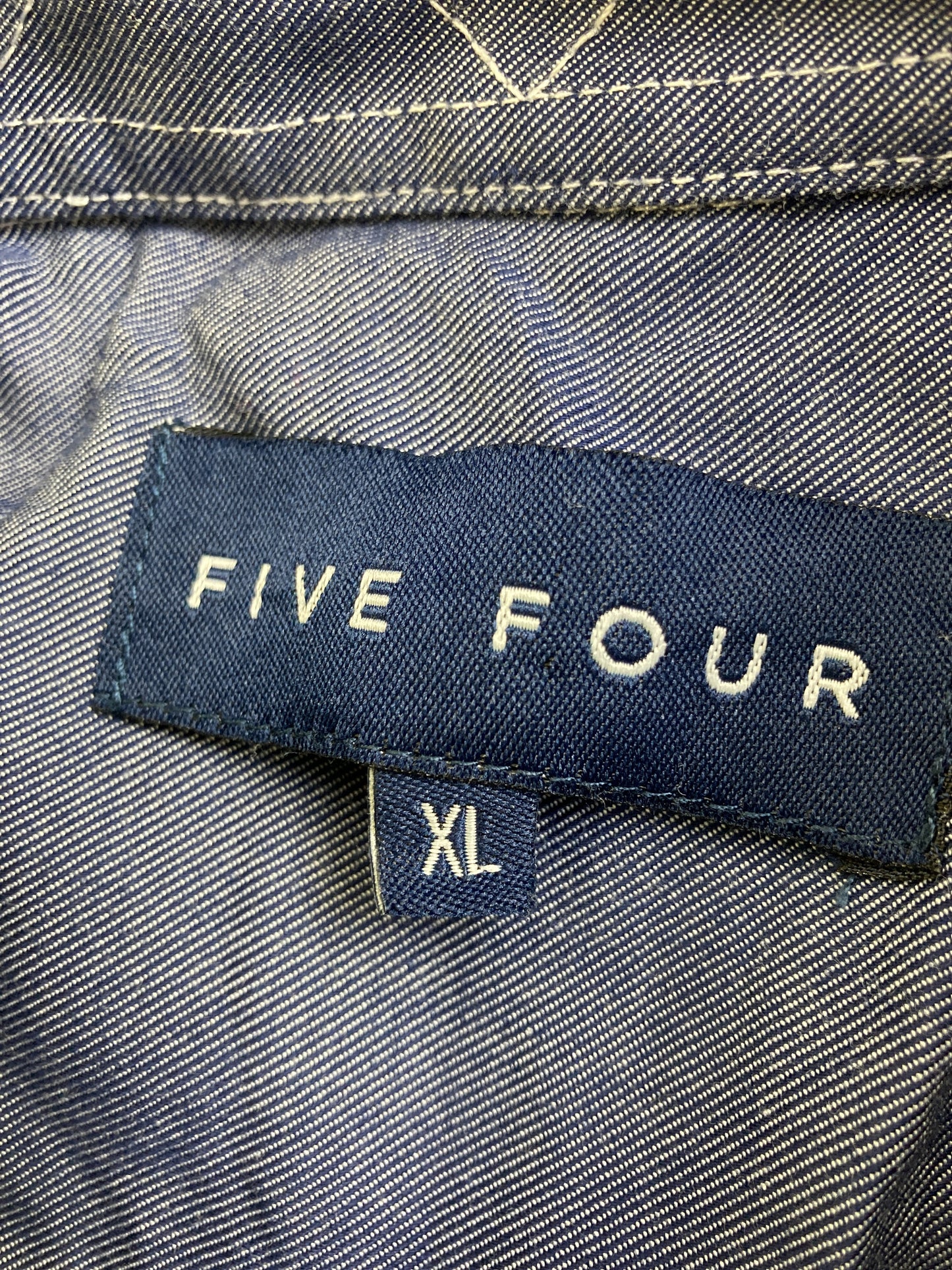 FIVE FOUR/シャツ/ブラウス/トップス/グレー/XL