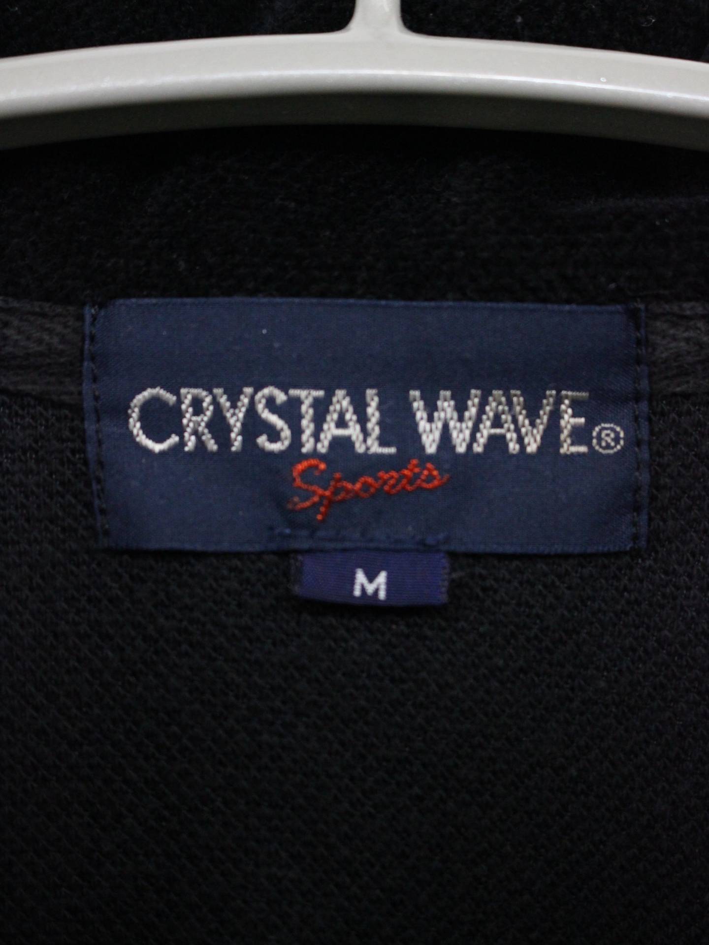 CRYSTAL WAVE/Tシャツ/カットソー/トップス/ブラック/M