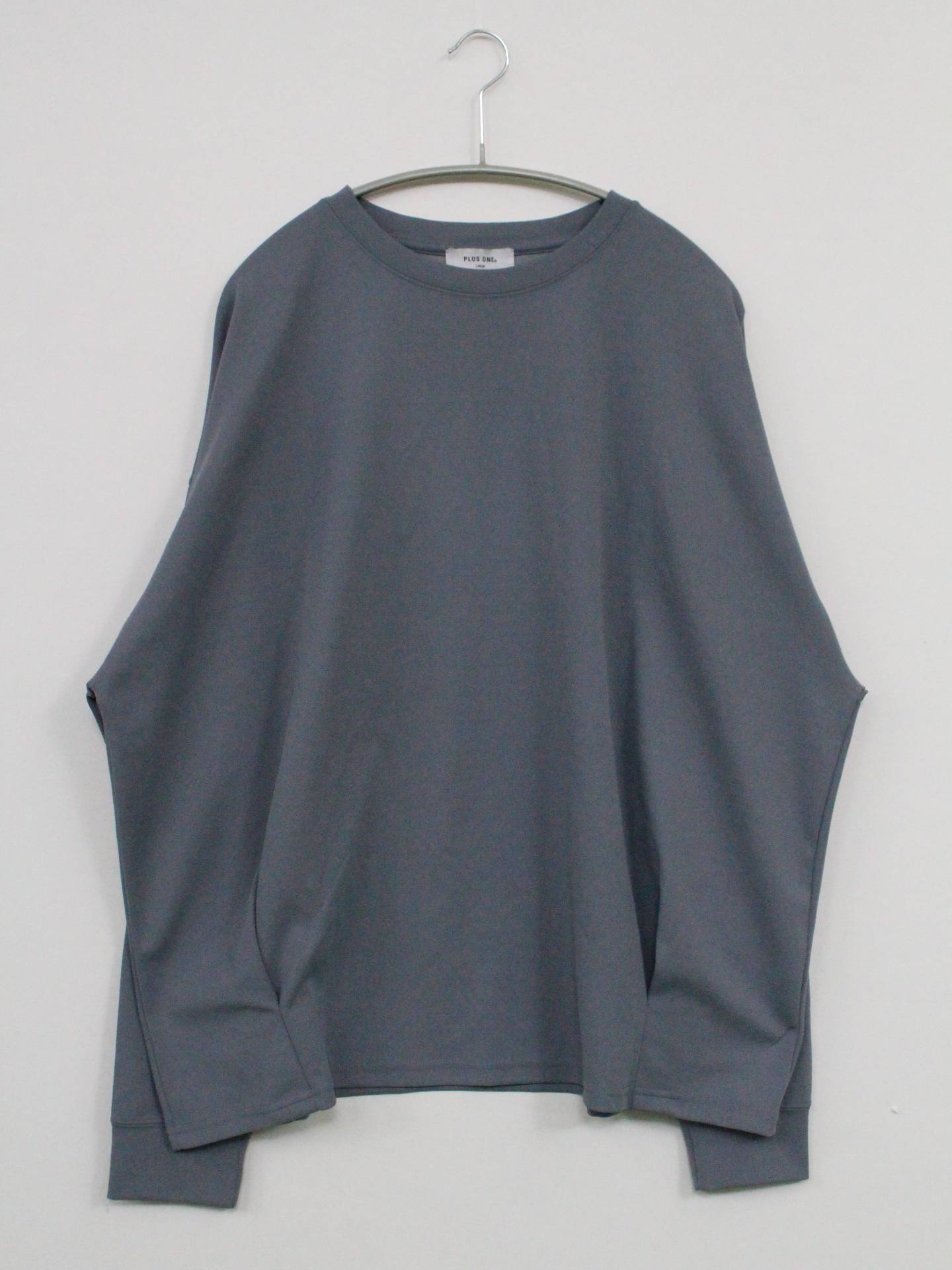 PLUS ONE/Tシャツ/カットソー/トップス/ブルー/LARGE