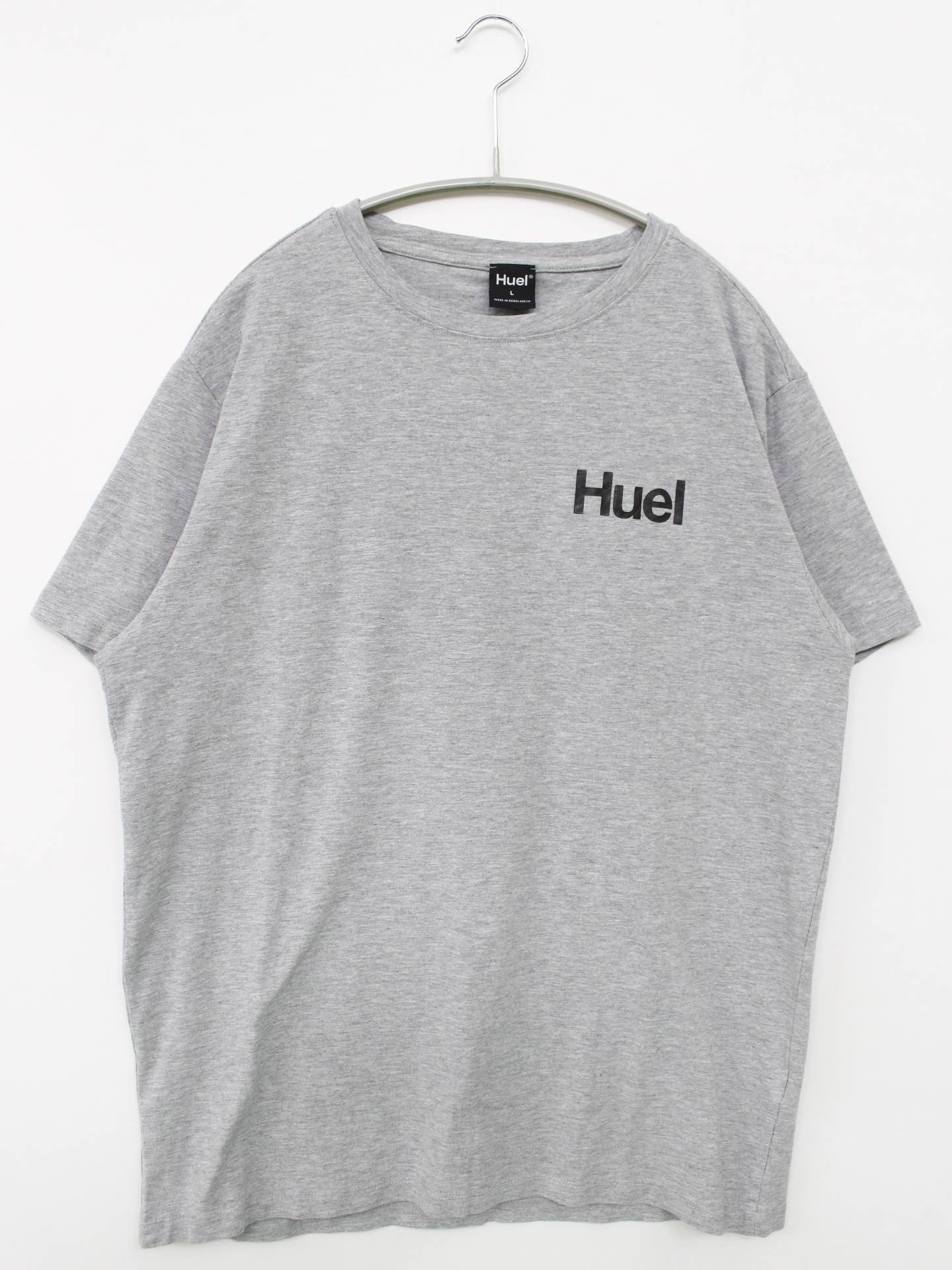 Huel/Tシャツ/カットソー/トップス/グレー/L