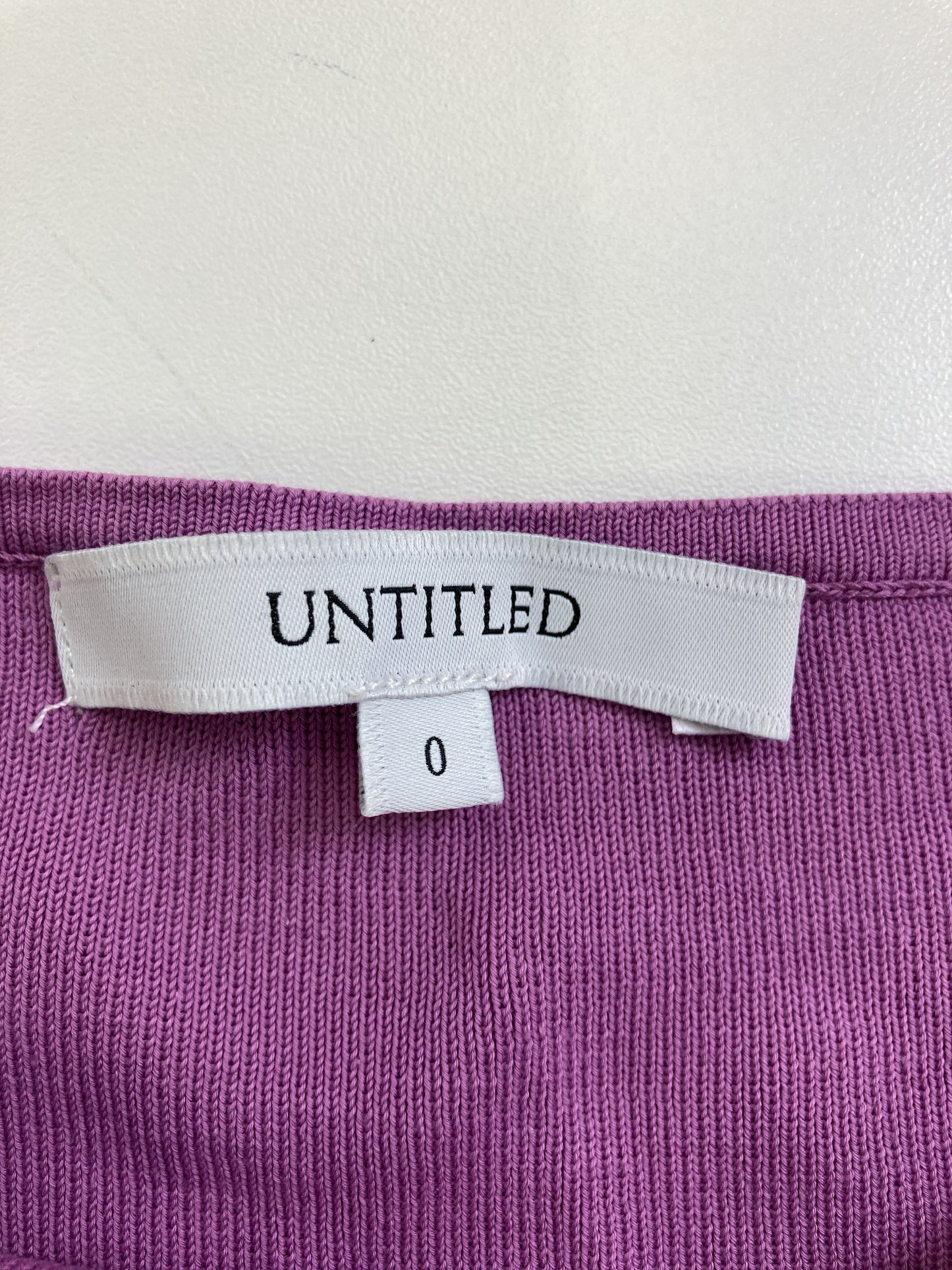 UNTITLED/Tシャツ/カットソー/トップス/パープル/0