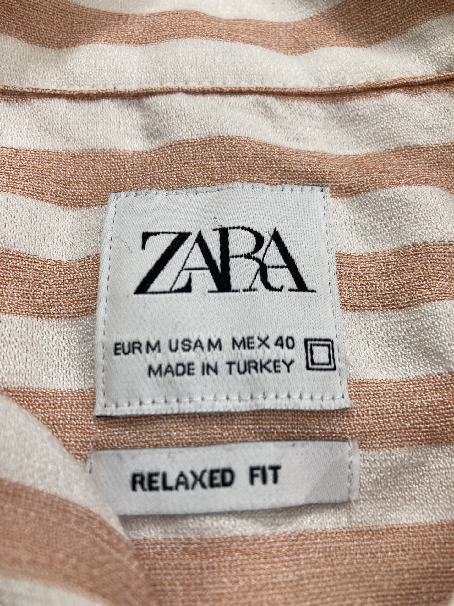 ZARA/ザラ/シャツ/ブラウス/トップス/ベージュ/M