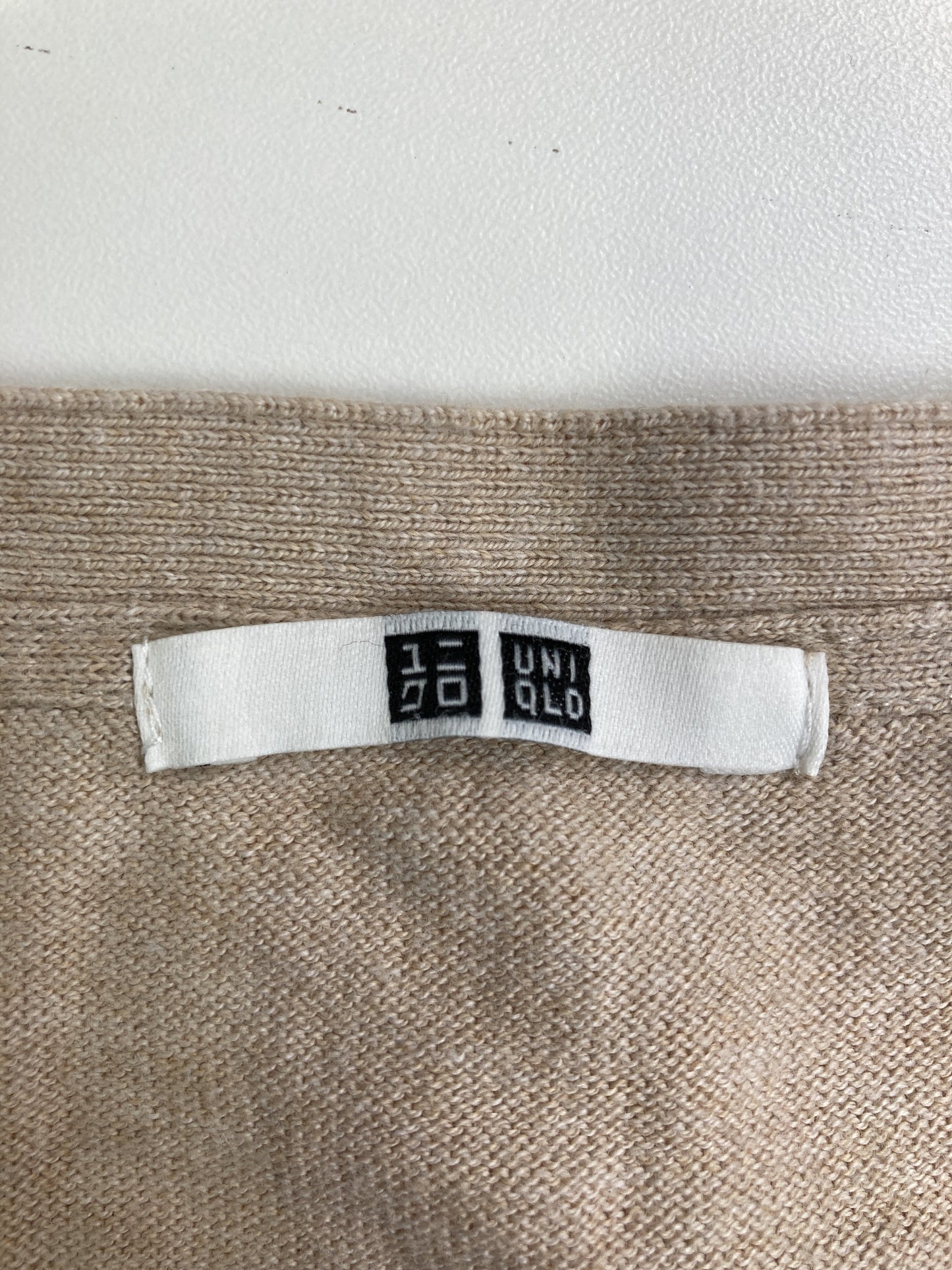 UNIQLO/ユニクロ/カーディガン/ボレロ/トップス/ベージュ/XL