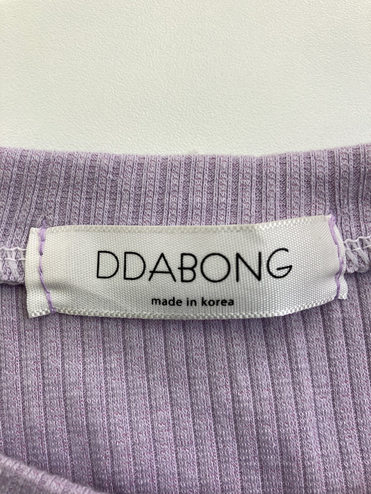 DDABONG/Tシャツ/カットソー/トップス/パープル