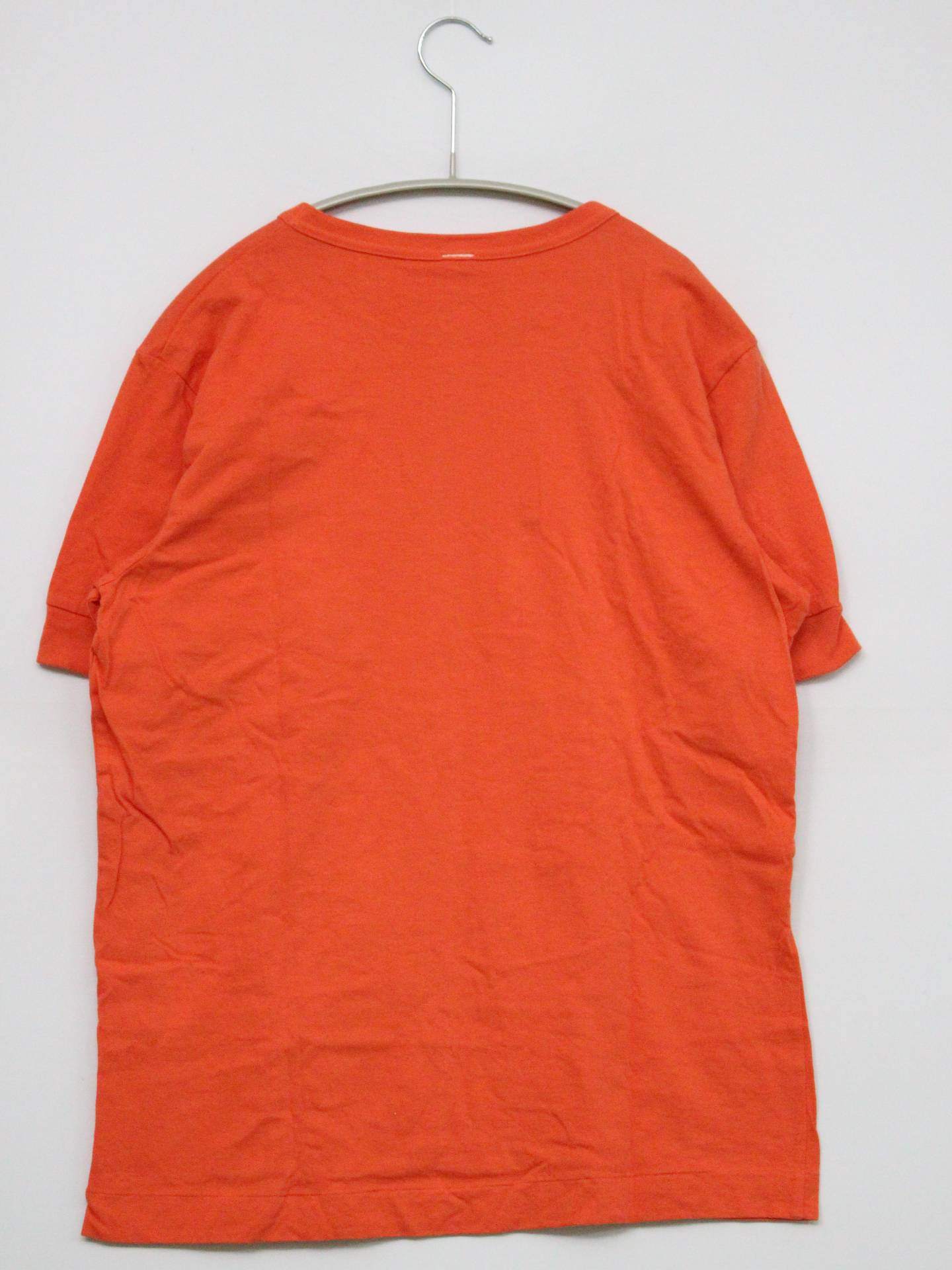 MHL./エムエイチエル/Tシャツ/カットソー/トップス/オレンジ/M