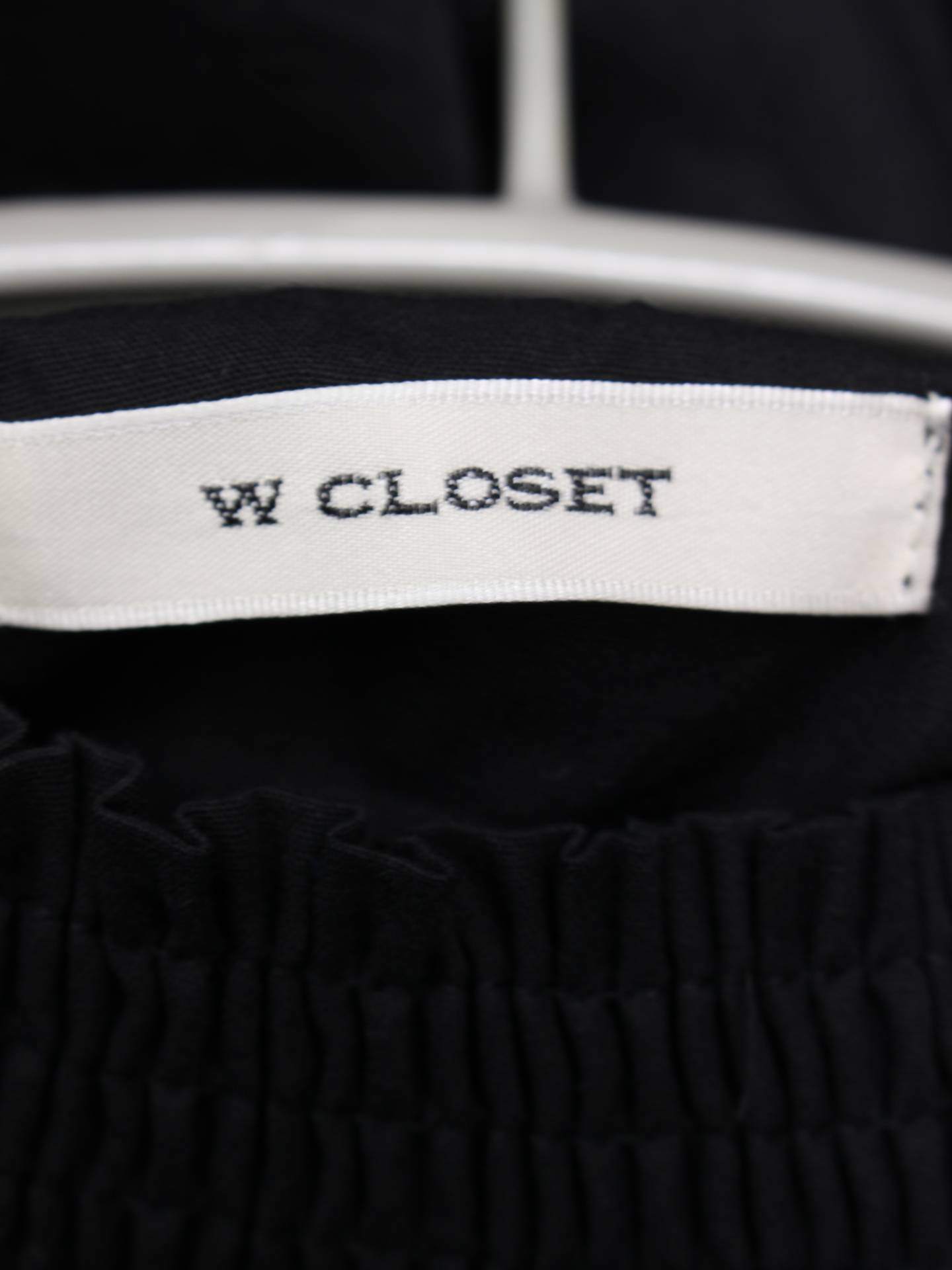 w closet/ダブルクローゼット/ワンピース/ワンピース/ドレス/ブラック/M