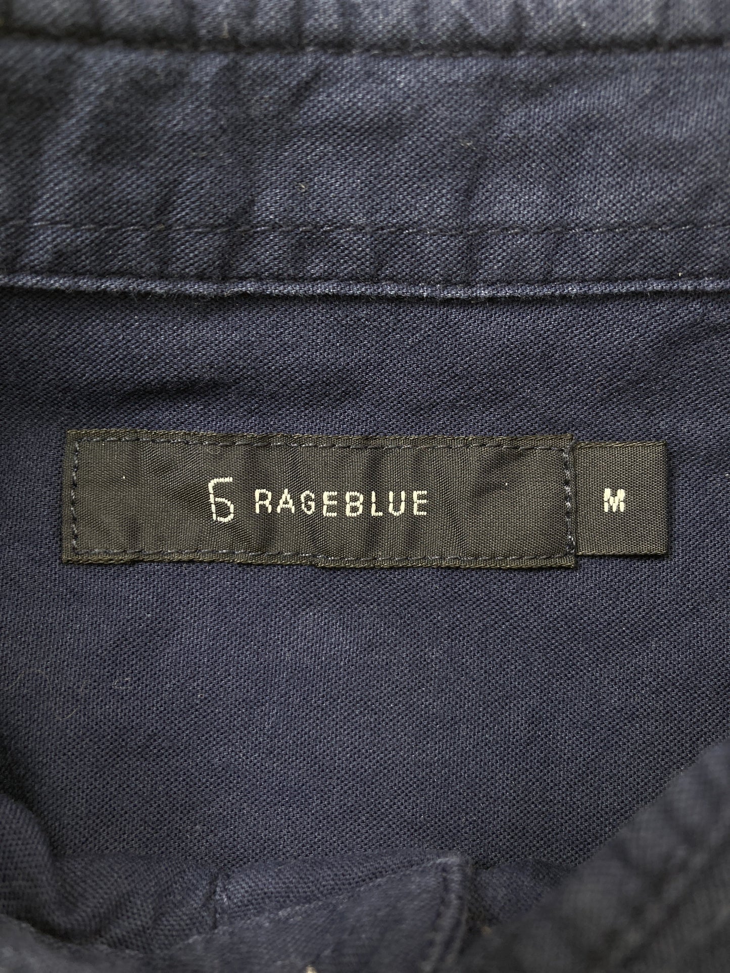 RAGEBLUE/レイジブルー/シャツ/ブラウス/トップス/ネイビー/M