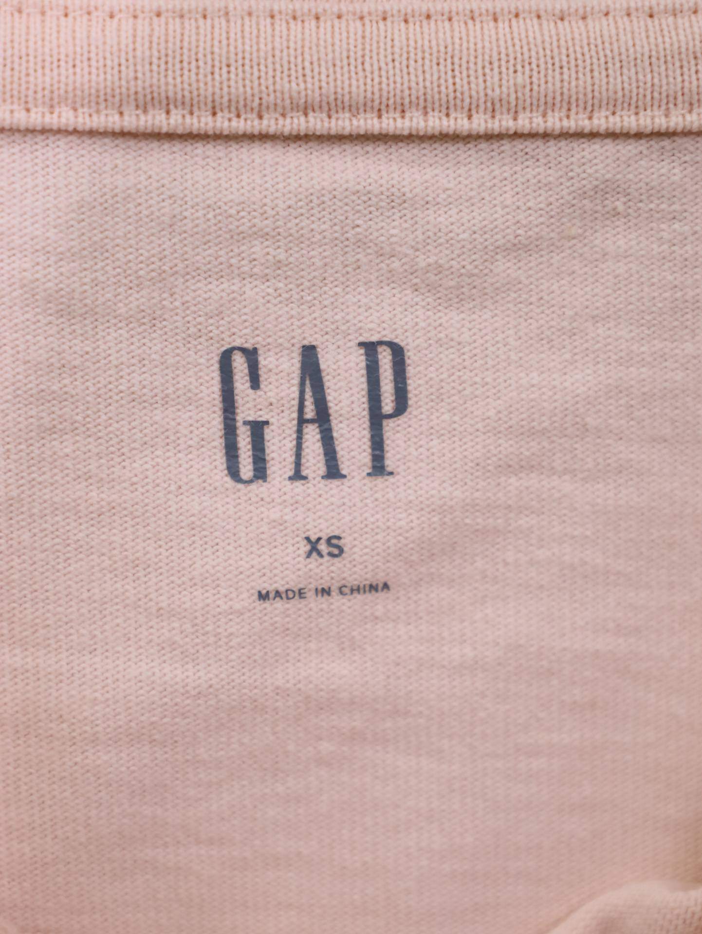 GAP/ギャップ/Tシャツ/カットソー/トップス/ピンク/XS