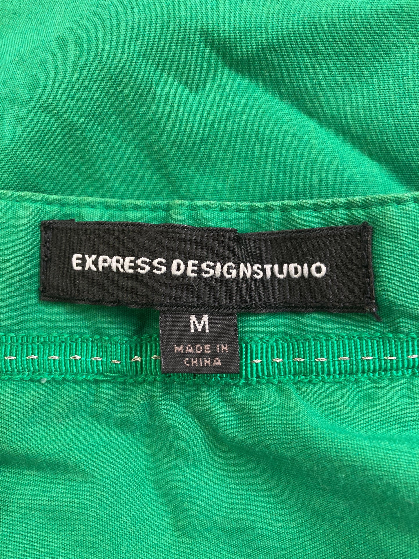 EXPRESS DESIGN STUDIO/シャツ/ブラウス/トップス/グリーン/M