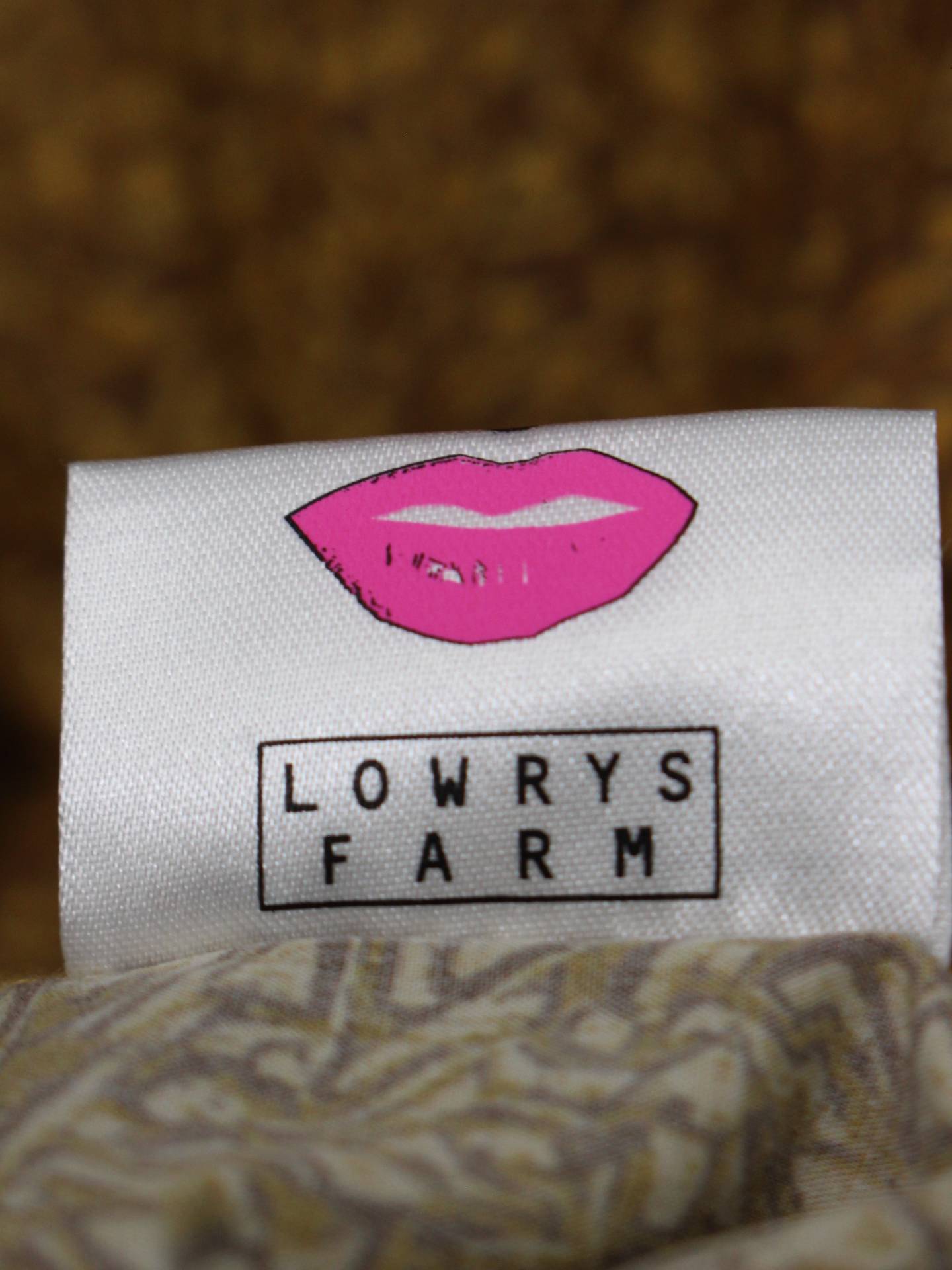 LOWRYS FARM/ローリーズファーム/シャツ/ブラウス/トップス/イエロー/F