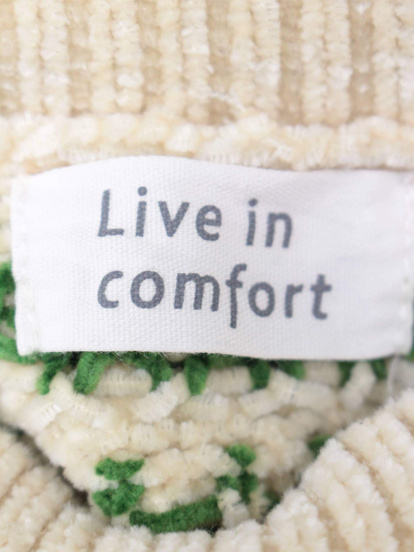 Live in comfort/ニット/セーター/トップス/グレー/L