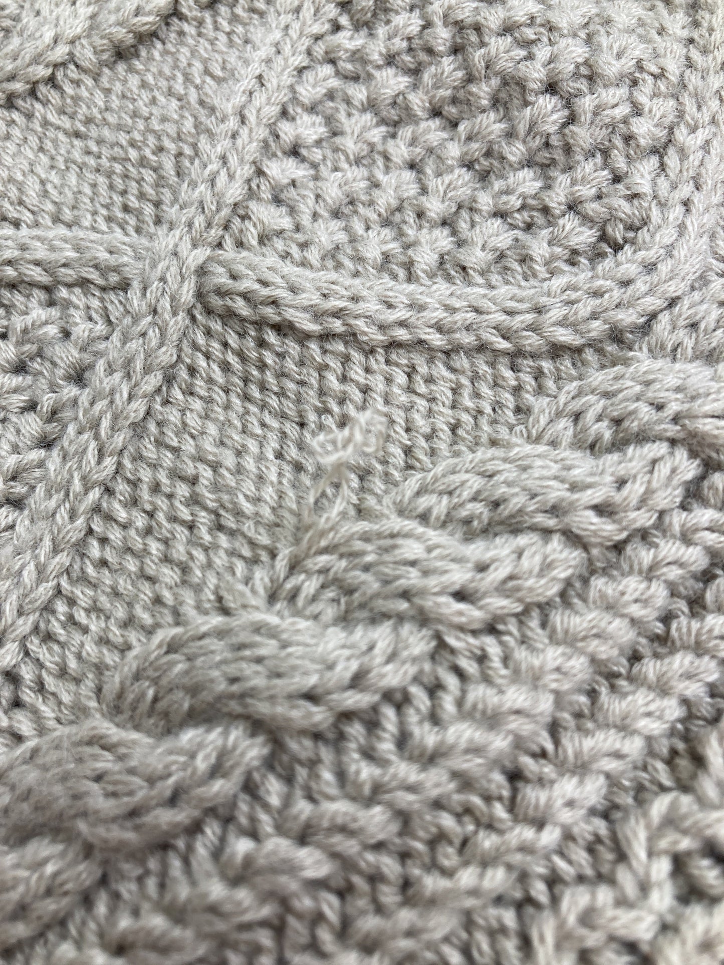 MONO-MART/モノマート/ニット/セーター/トップス/ベージュ/M