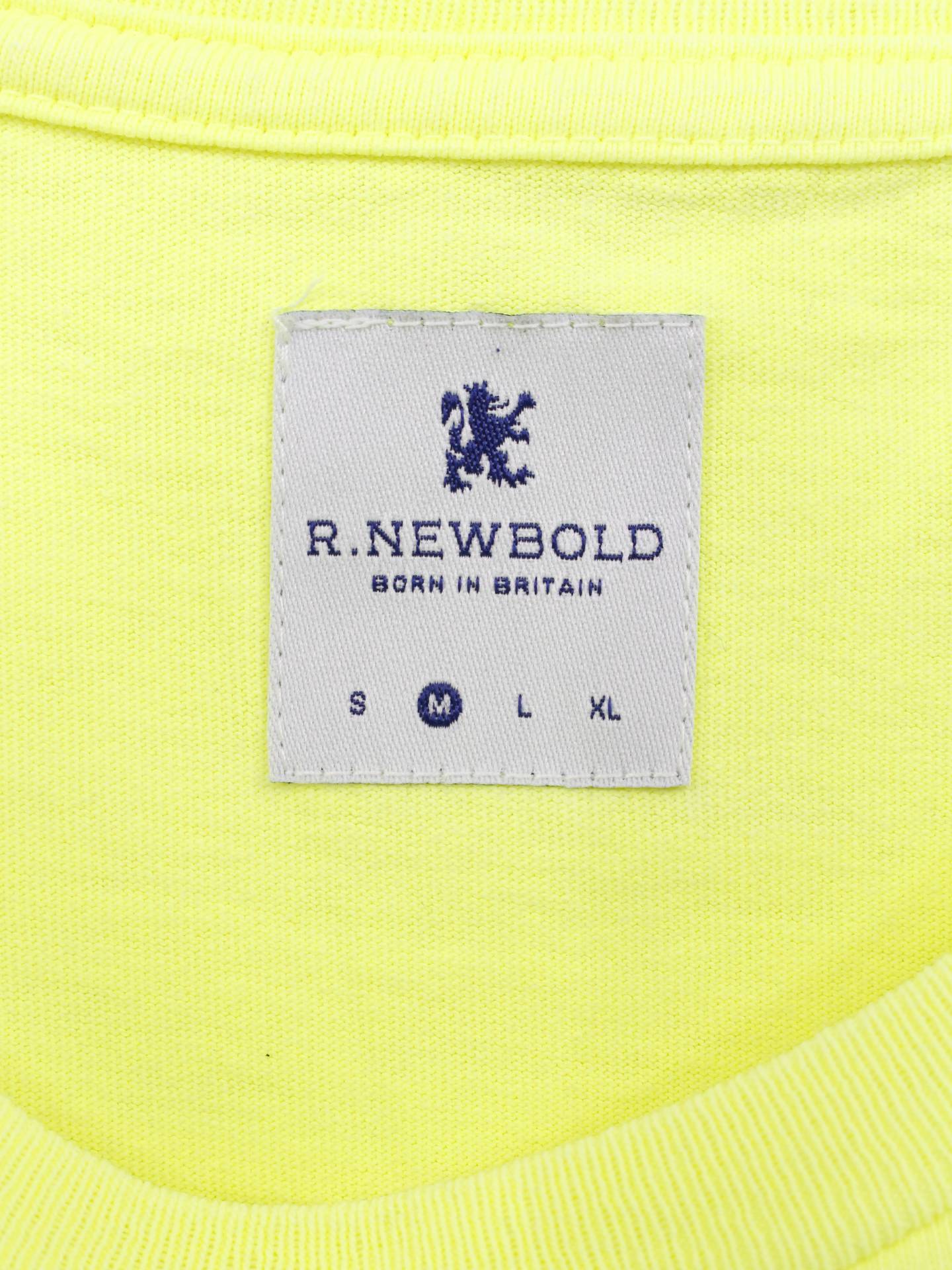 R. NEWBOLD/Tシャツ/カットソー/トップス/イエロー/M