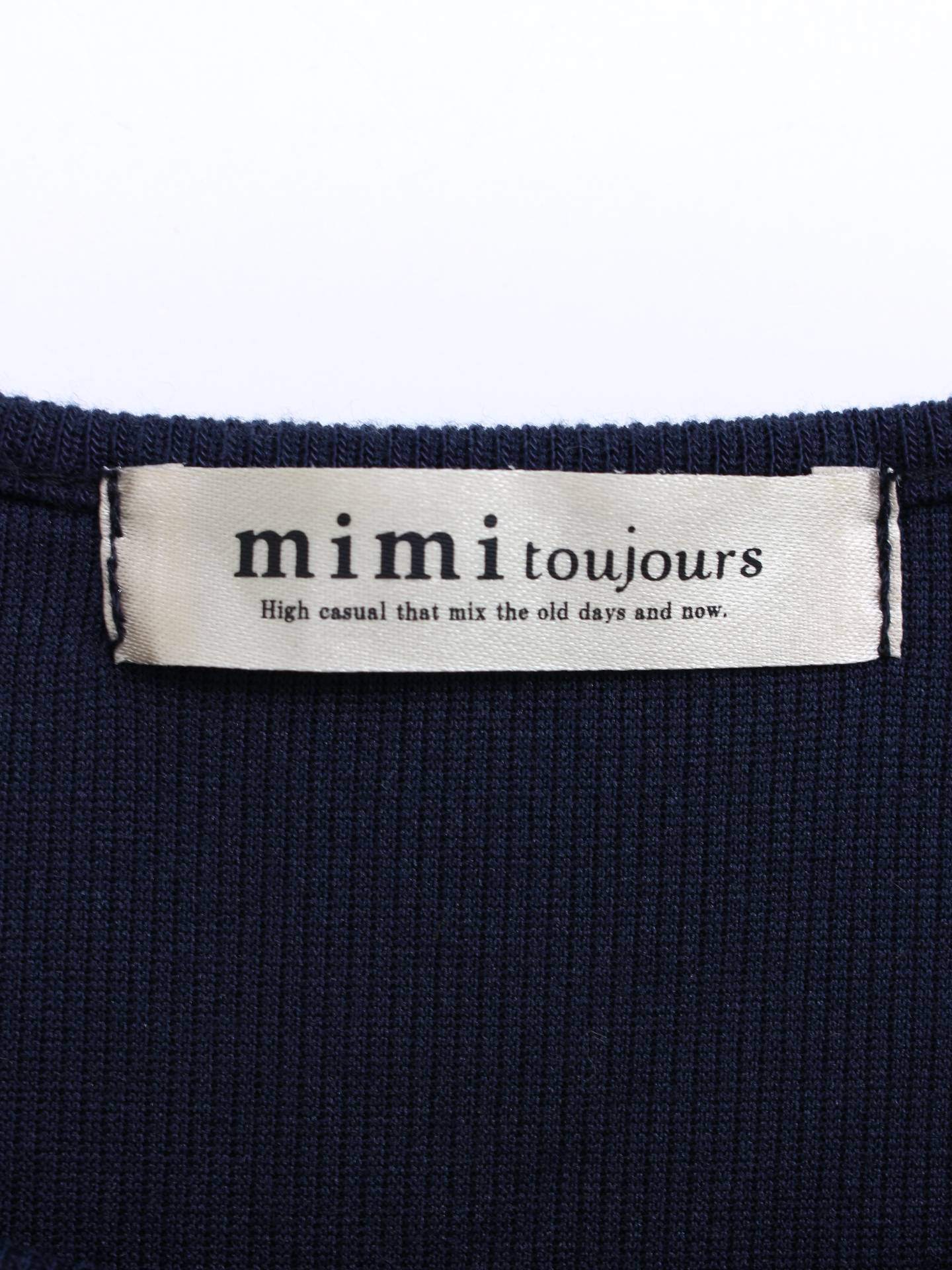 mimi/Tシャツ/カットソー/トップス/ブラック/m