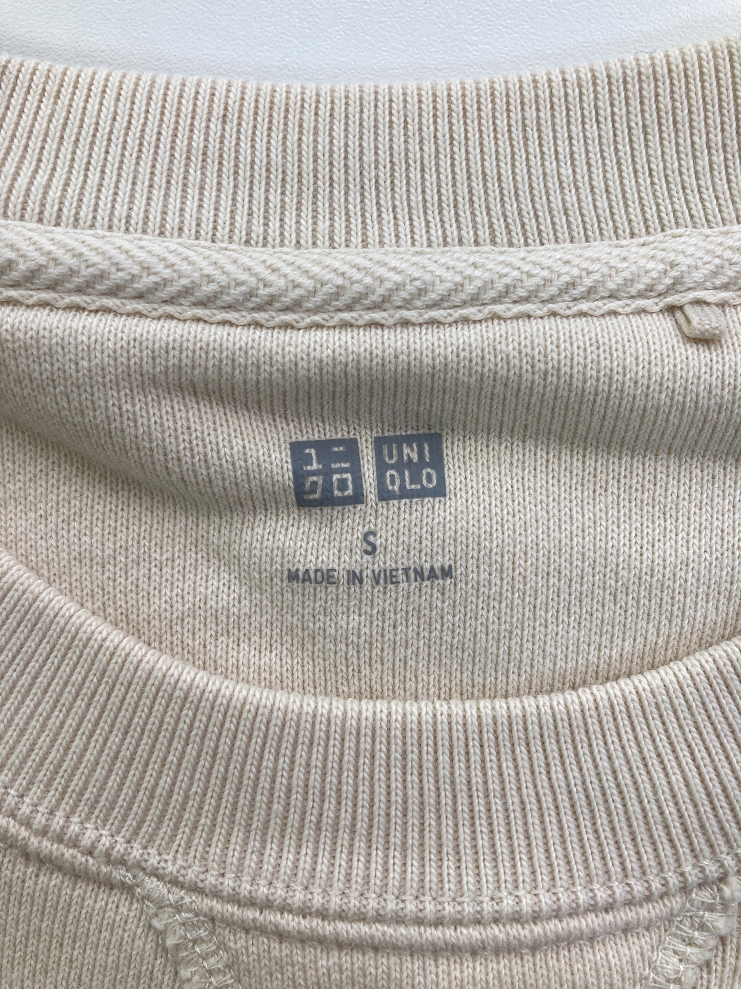 UNIQLO/ユニクロ/スウェット/トップス/ホワイト/S