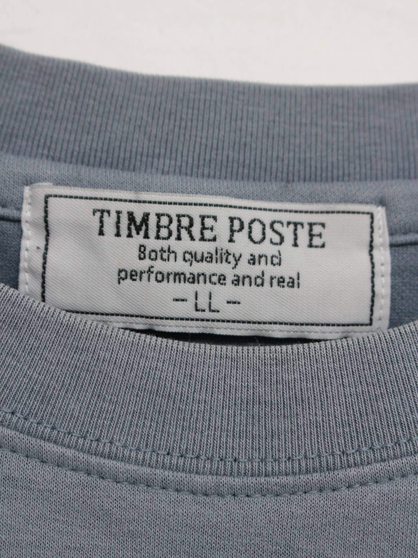 TIMBRE POSTE/Tシャツ/カットソー/トップス/グレー/LL