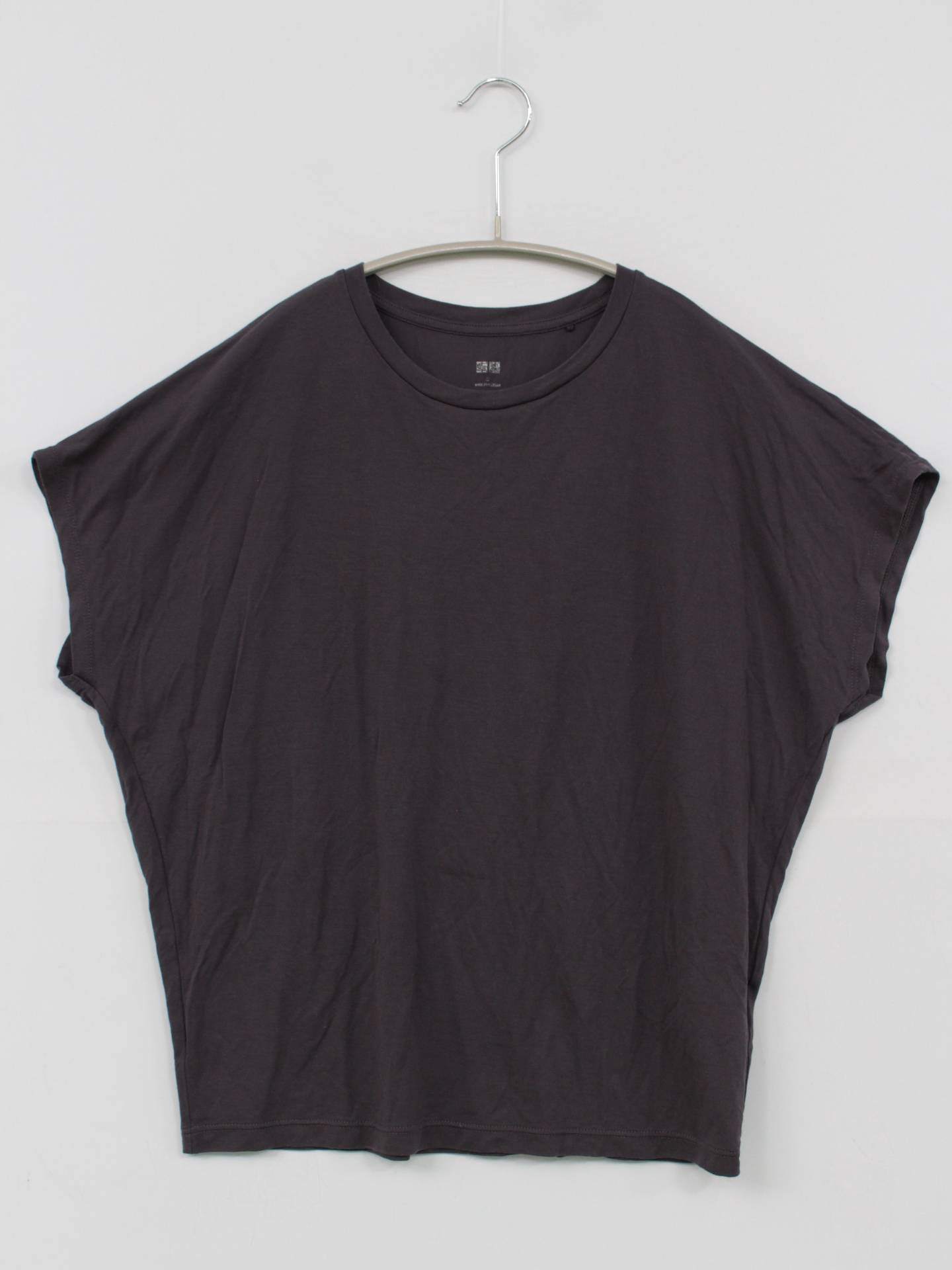 UNIQLO/ユニクロ/Tシャツ/カットソー/トップス/グレー/S