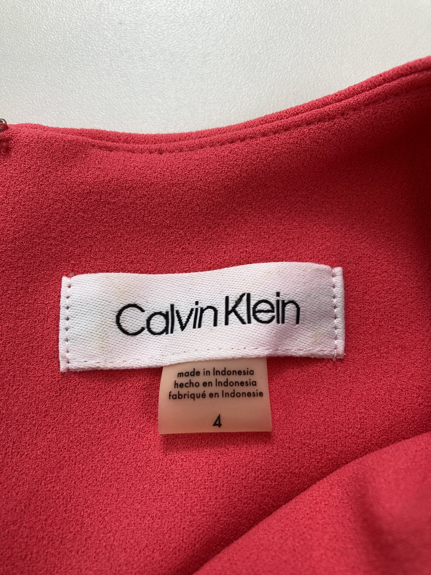 Calvin Klein/カルバンクライン/ワンピース/ワンピース/ドレス/ピンク/4