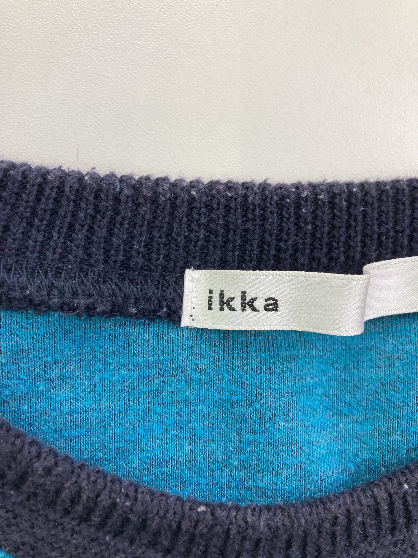 IKKA/Tシャツ/カットソー/トップス/ブルー/L