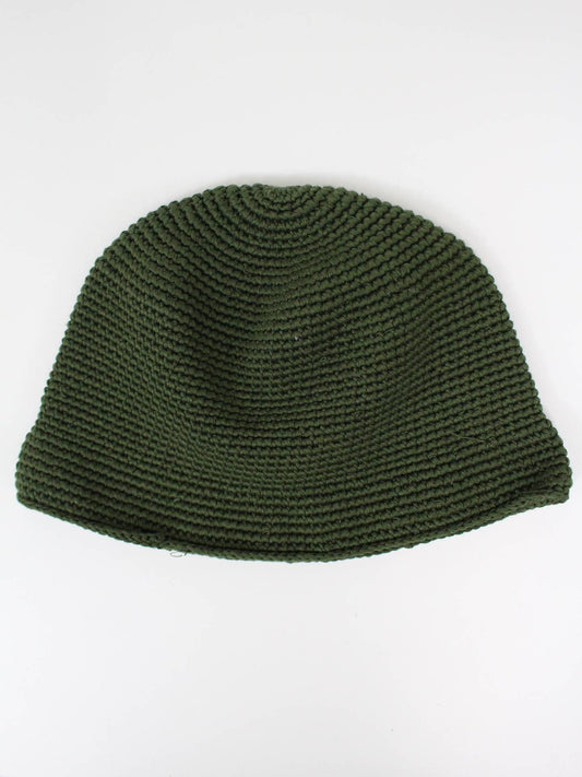 ニットキャップ/ビーニー/帽子/グリーン