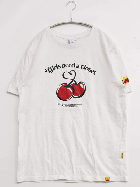 RATCRW/Tシャツ/カットソー/トップス/ホワイト/Free