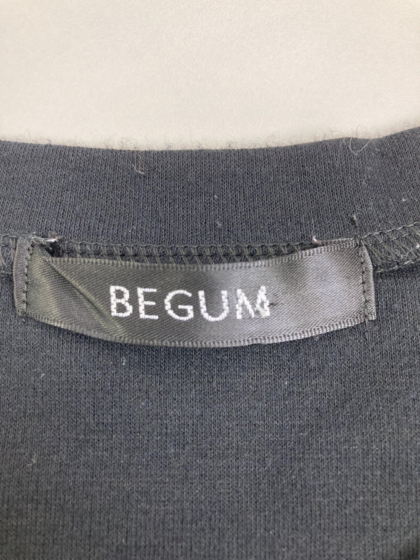 BEGUM/Tシャツ/カットソー/トップス/ブラック/L