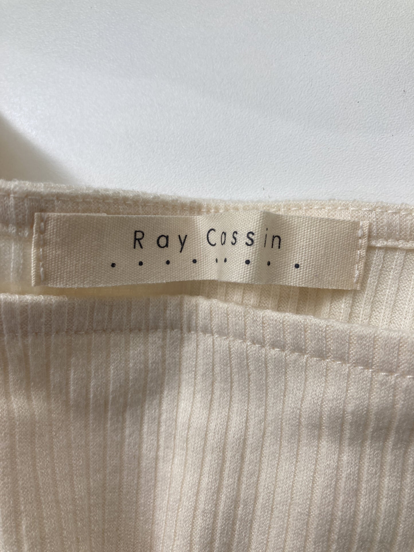 Ray Cassin/レイカズン/Tシャツ/カットソー/トップス/ホワイト/F