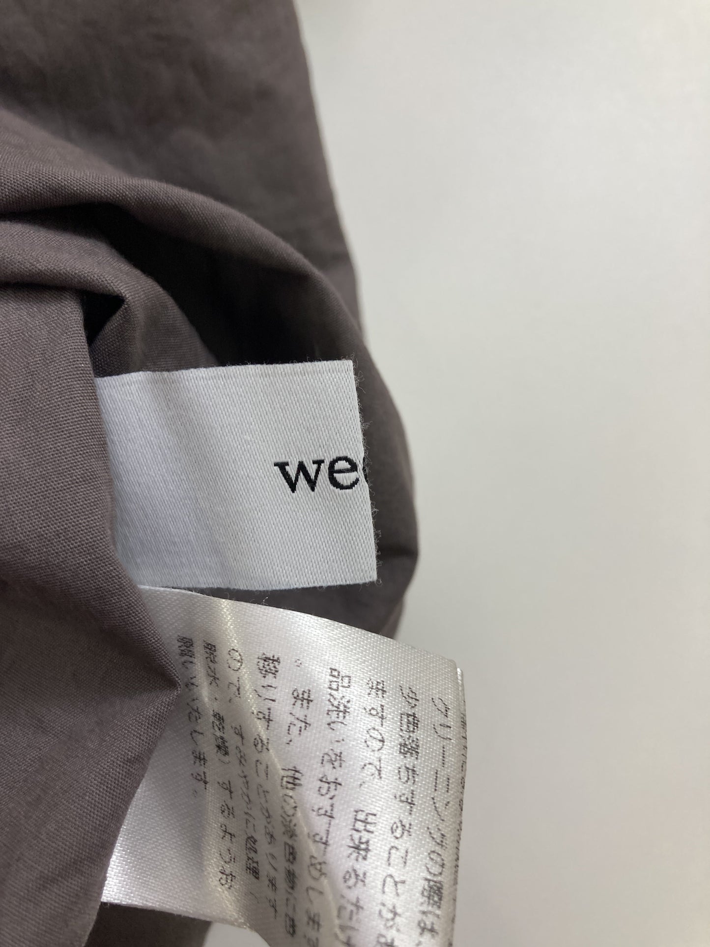 wee9s/ワンピース/ワンピース/ドレス/ブラウン/M