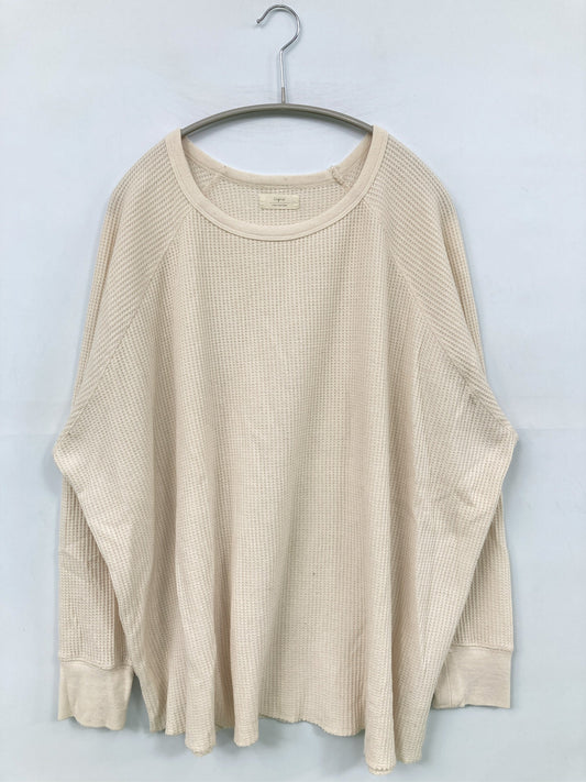 Ungrid/アングリッド/Tシャツ/カットソー/トップス/アイボリー/M