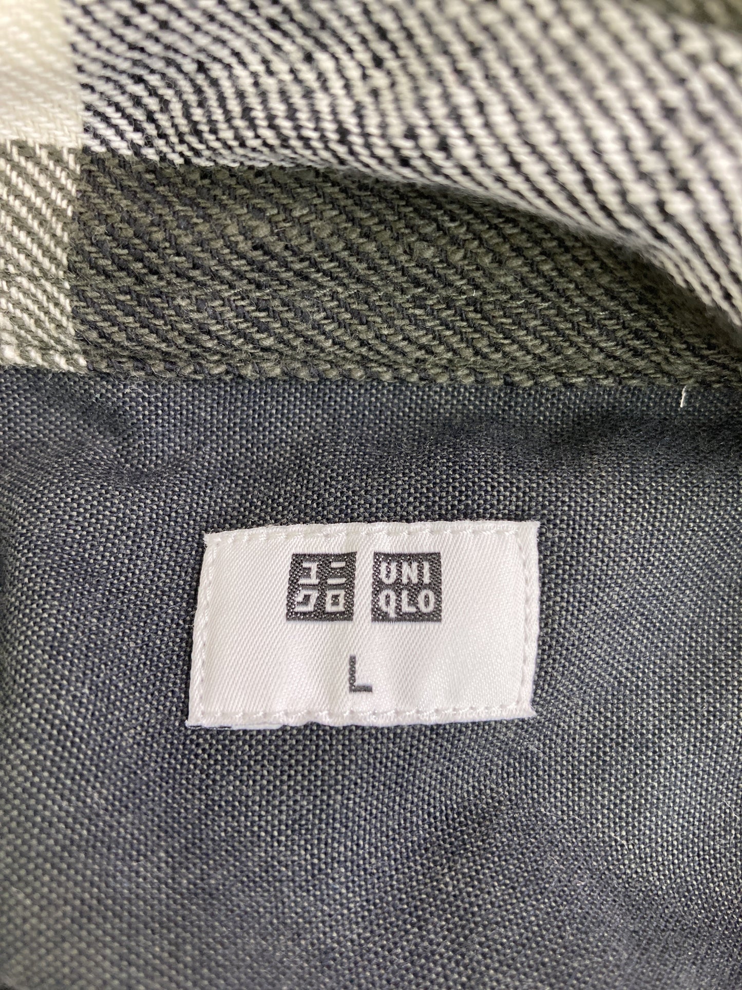 UNIQLO/ユニクロ/シャツ/ブラウス/トップス/ブラック/L