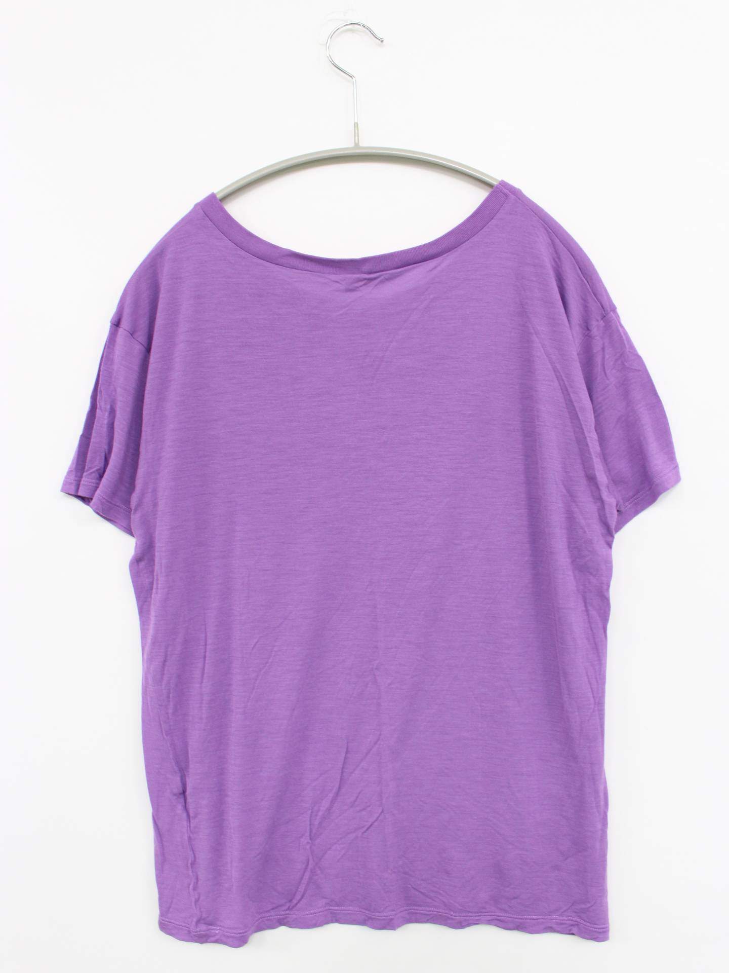 Tシャツ/カットソー/トップス/パープル