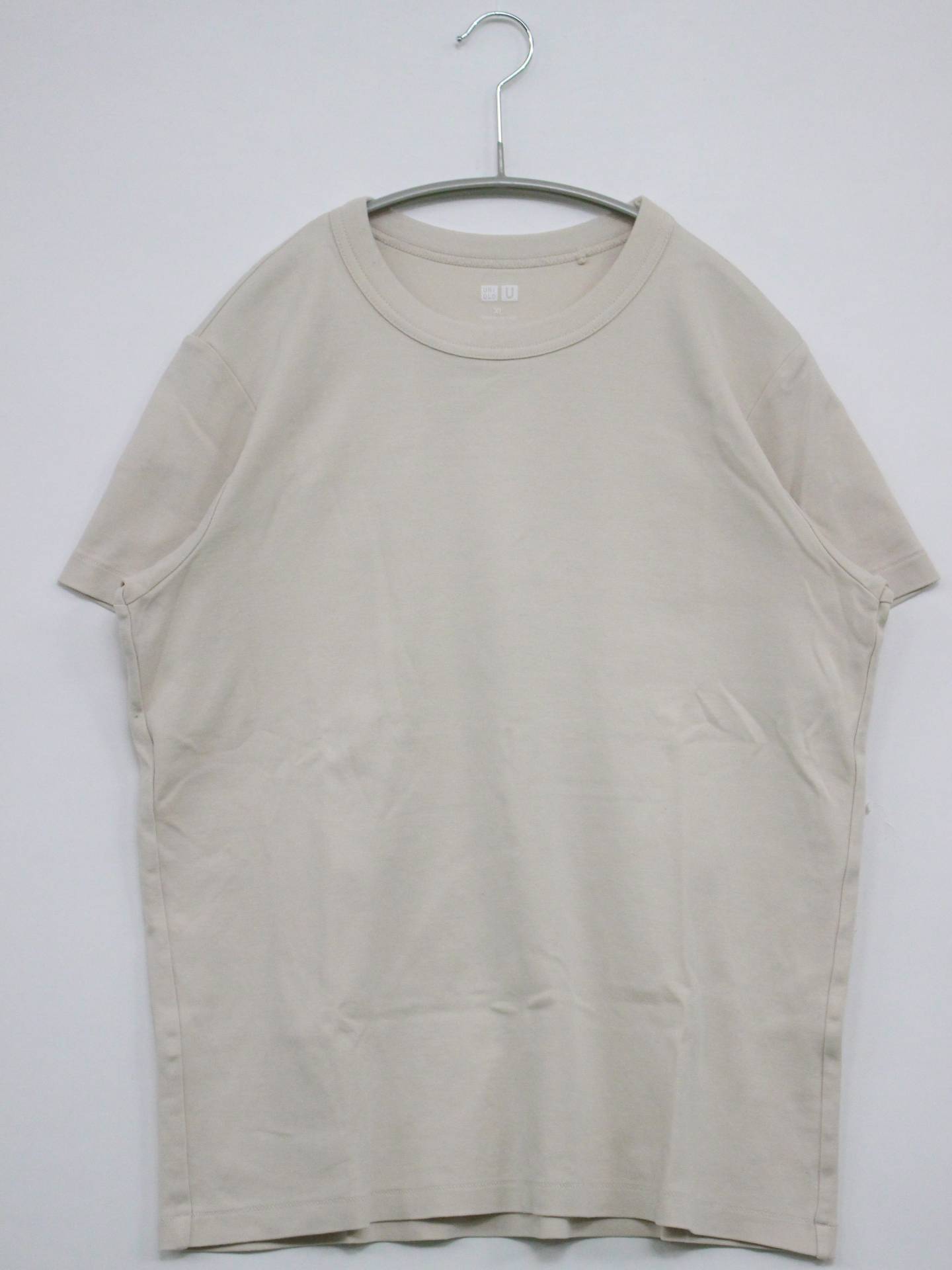 UNIQLO U/Tシャツ/カットソー/トップス/アイボリー/XL
