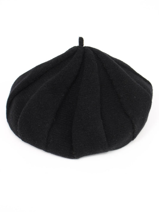 ハンチング/ベレー帽/帽子/ブラック