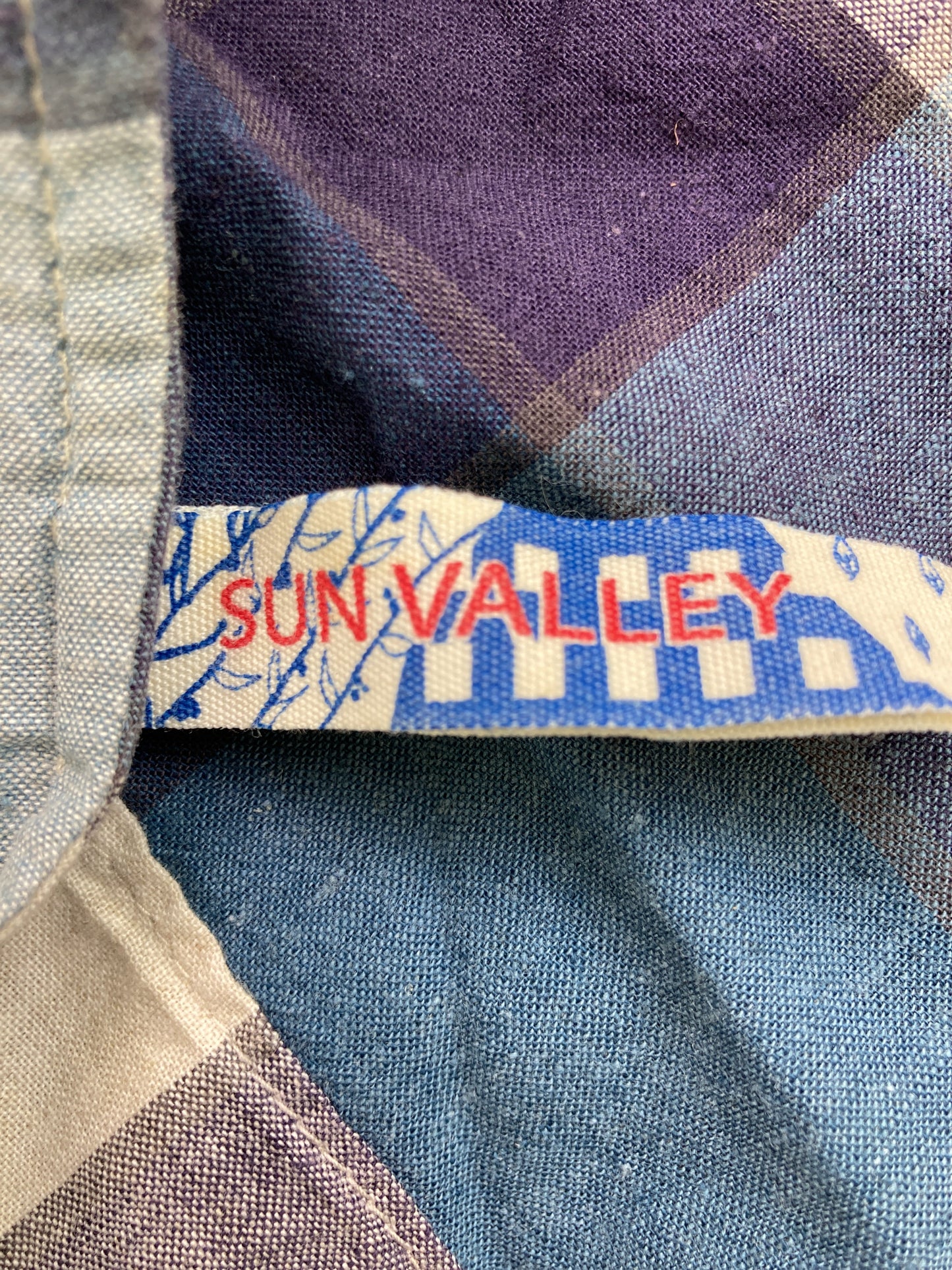 Sun Valley/ワンピース/ワンピース/ドレス/ブルー/M
