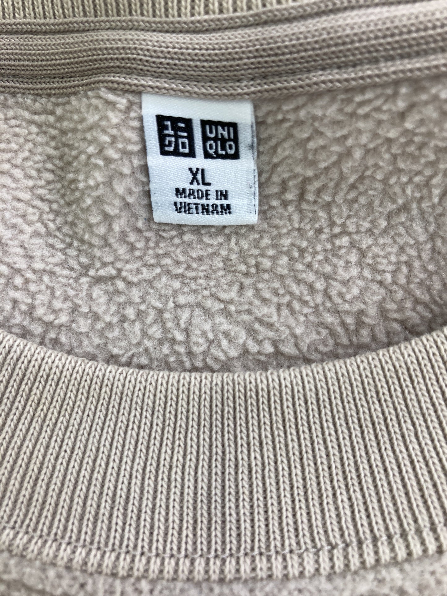 UNIQLO/ユニクロ/スウェット/トップス/ベージュ/XL