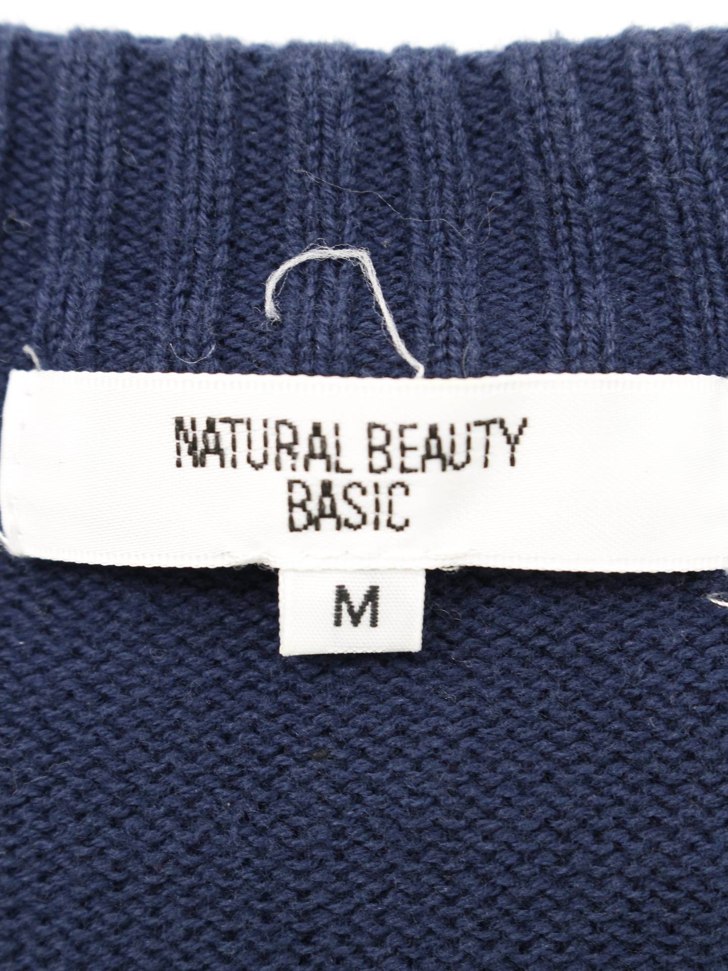NATURAL BEAUTY BASIC/カーディガン/ボレロ/トップス/ネイビー/M