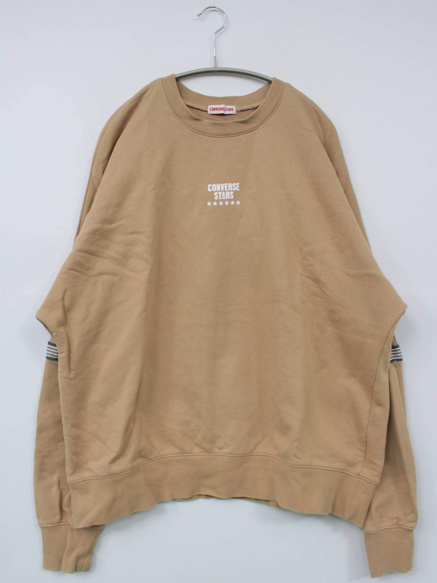 CONVERSE STARS/Tシャツ/カットソー/トップス/ベージュ/3