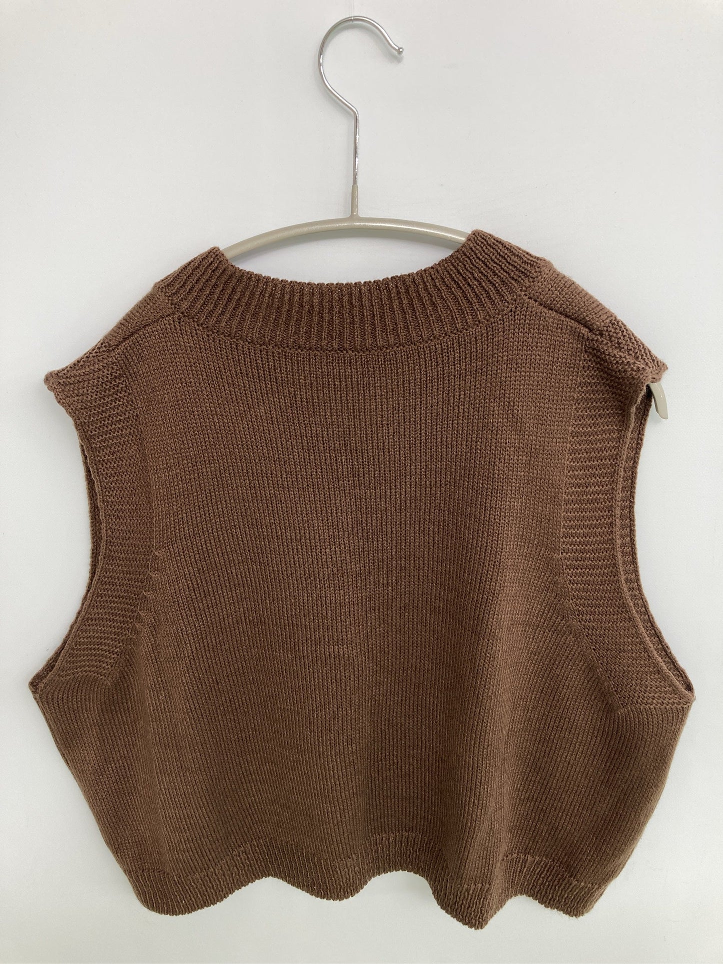 ベスト/トップス/ブラウン