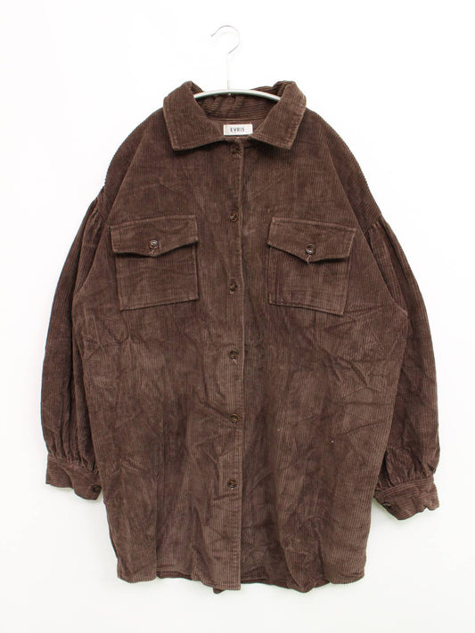 Evris/シャツ/ブラウス/トップス/ブラウン/F