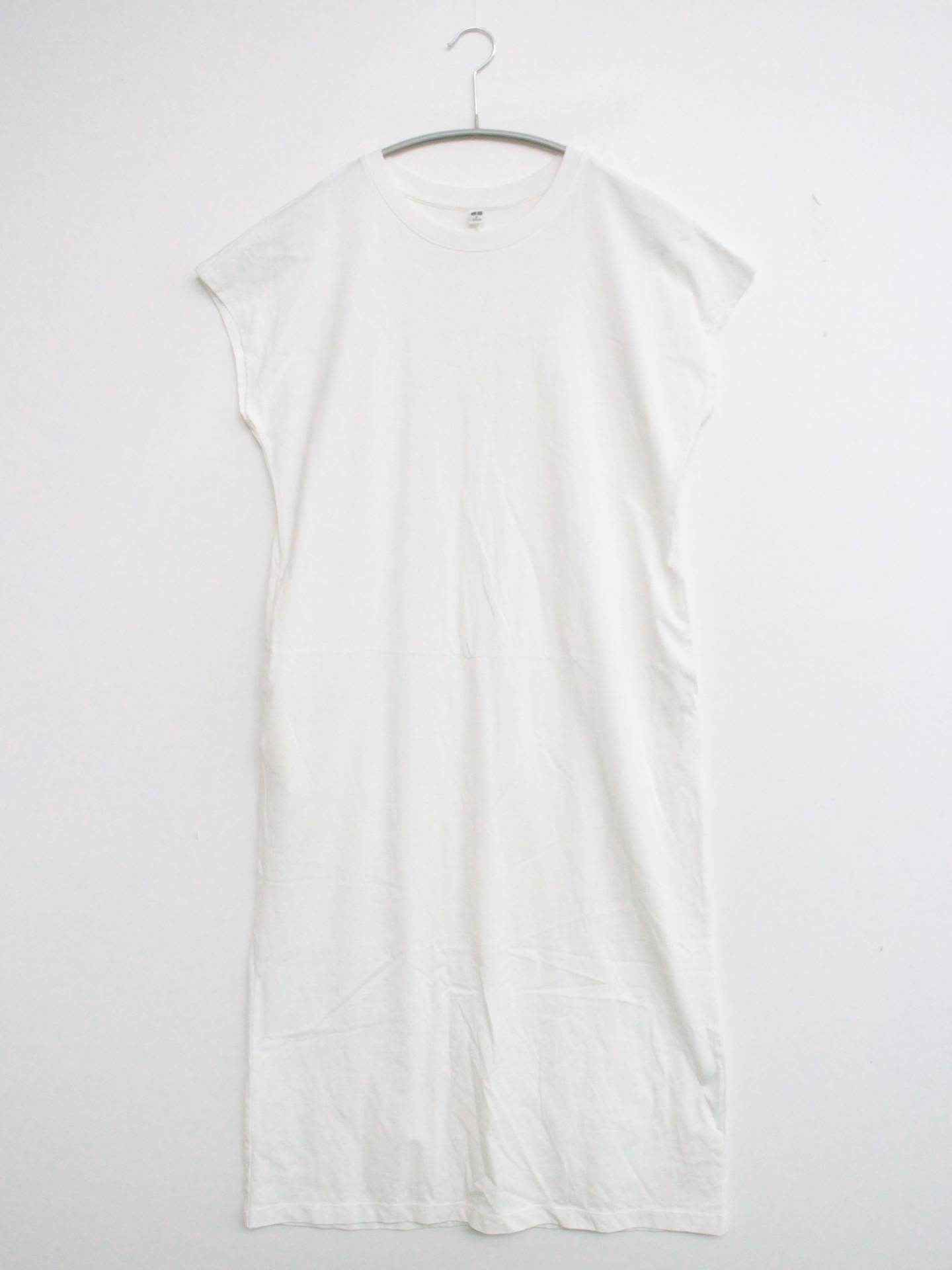 UNIQLO/ユニクロ/ワンピース/ワンピース/ドレス/ホワイト/M