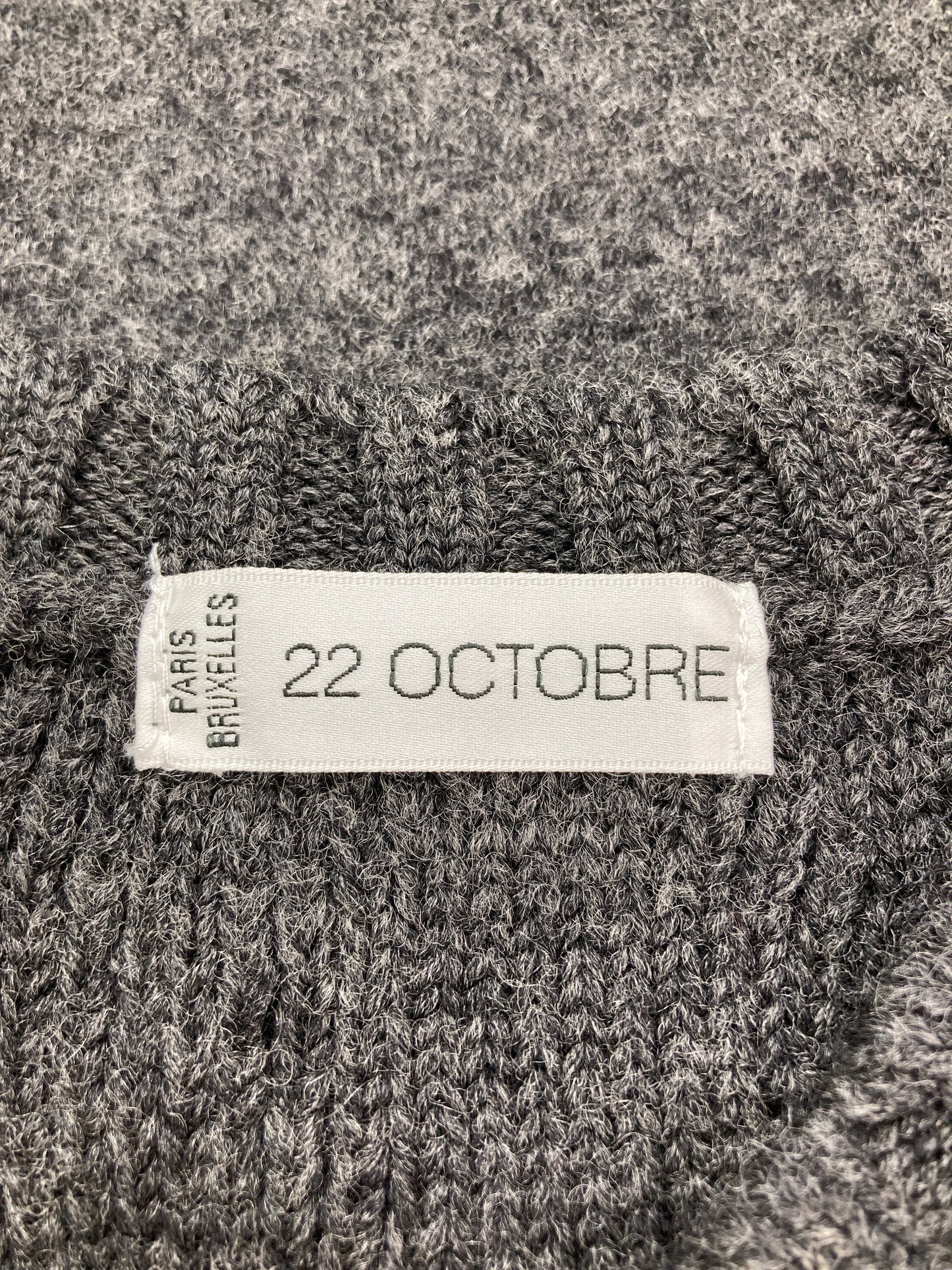 22 OCTOBRE/ワンピース/ワンピース/ドレス/グレー/38