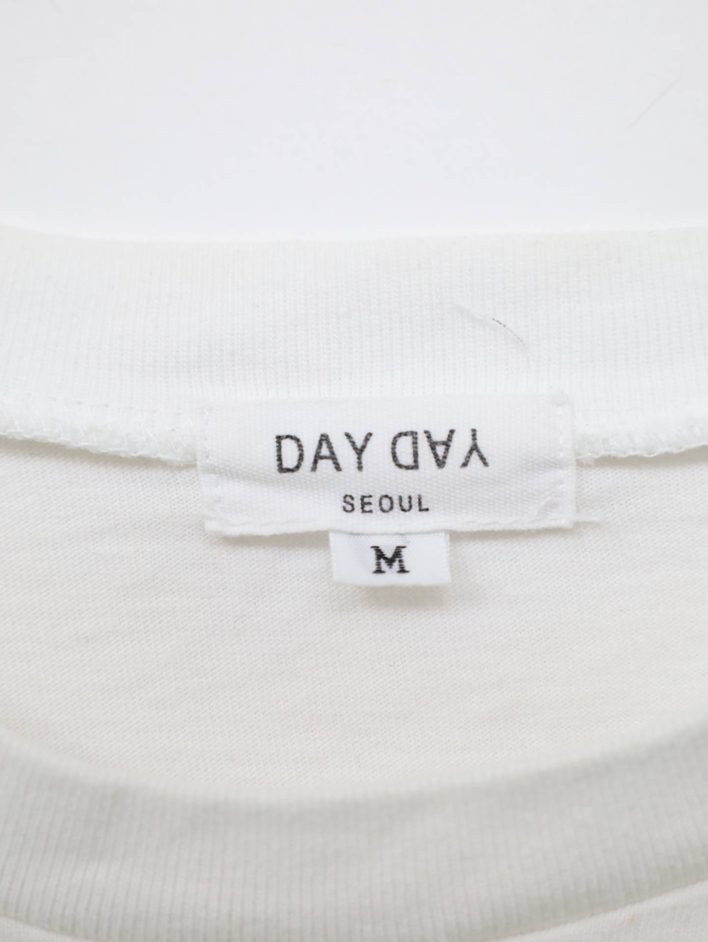 DAYDAY/Tシャツ/カットソー/トップス/ホワイト/M