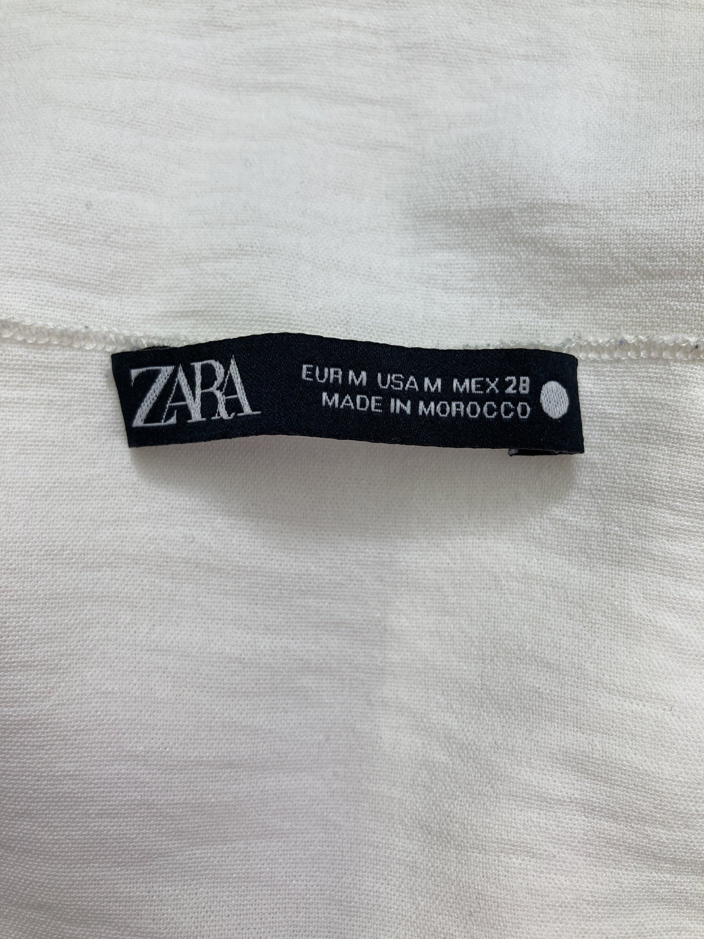 ZARA/ザラ/シャツ/ブラウス/トップス/ホワイト/M