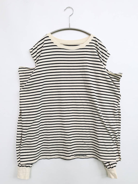 Tシャツ/カットソー/トップス/アイボリー/F
