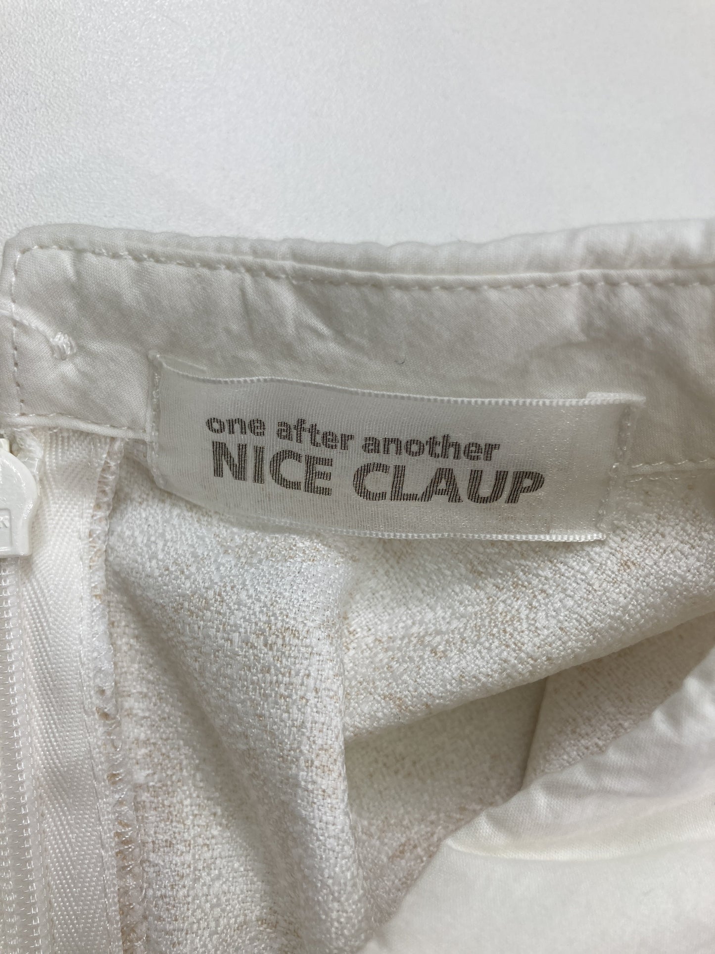 NICE CLAUP/ナイスクラップ/ワンピース/ワンピース/ドレス/ホワイト