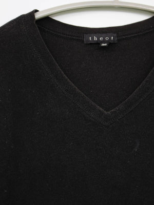 Theory/セオリー/Tシャツ/カットソー/トップス/ブラック/36