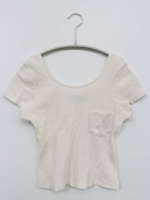 ally/アリー/Tシャツ/カットソー/トップス/ホワイト/AUS XS/US XS/EURO XS