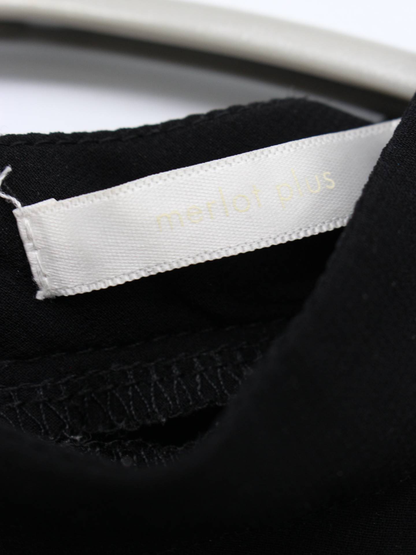 merlot plus/ワンピース/ワンピース/ドレス/ブラック